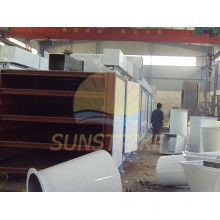 2015 New Design Briquette Mesh Belt Drying Oven